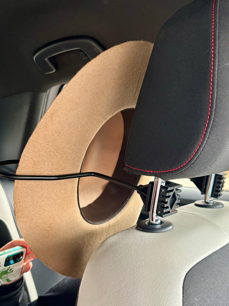 Car hat holder